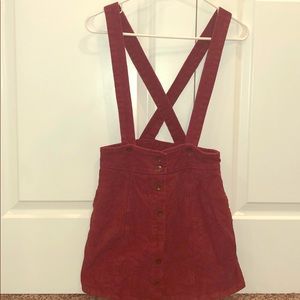 overall skirt SHEIN